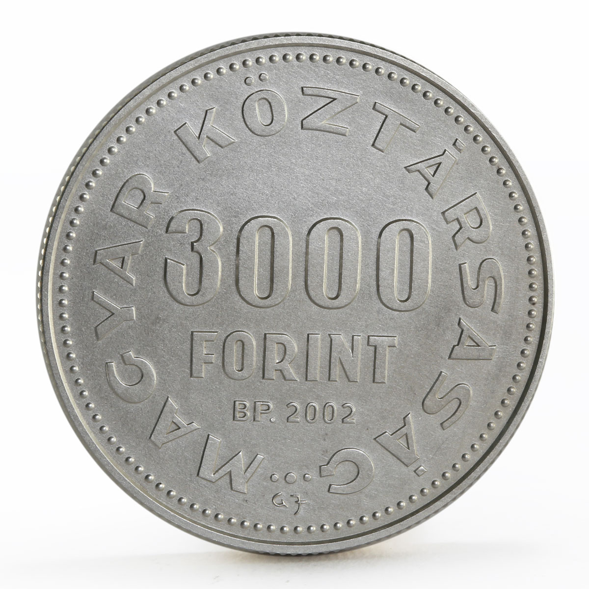Hungary 3000 forint Centennial of Birth of Margit Kovacs silver coin 2002