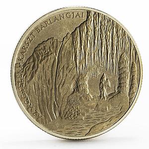Hungary 5000 forint UNESCO World Heritage The Aggtelek Cave Bat silver coin 2005