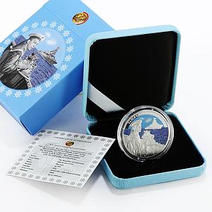 Cameroon 1000 francs Defenders of Fatherland The Sailor colored silver coin 2020