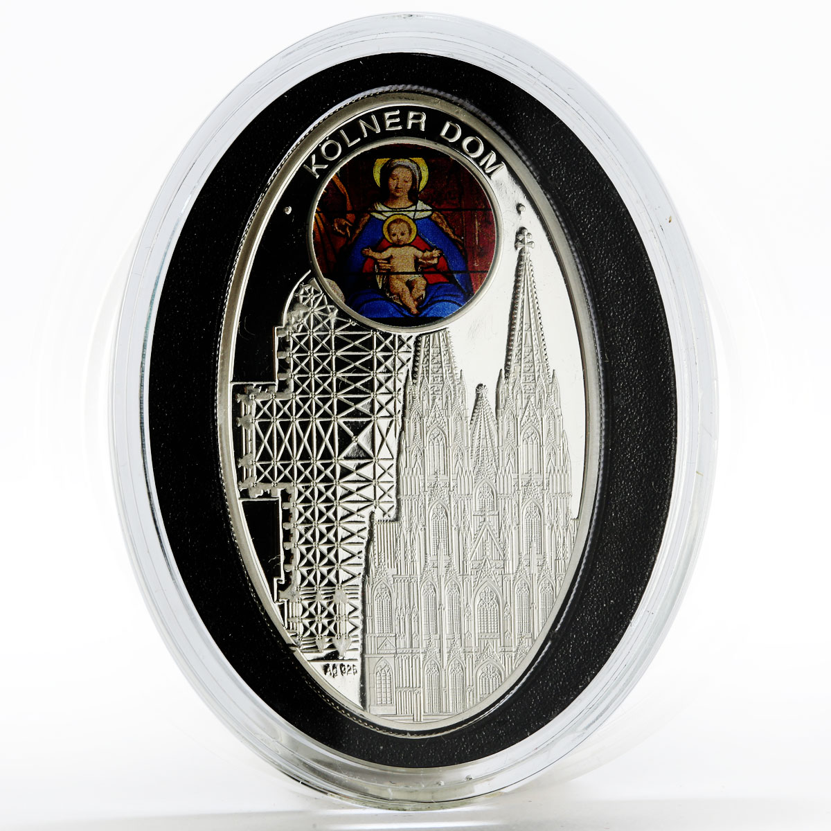 Niue 1 dollar Gothic Cathedrals series Cologne Cathedral proof silver coin 2011