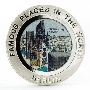 Equatorial Guinea 7000 francos Best World Places series Berlin silver coin 1994