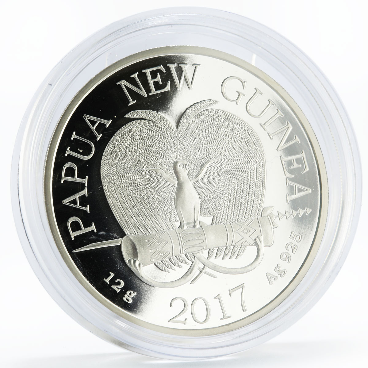 Papua New Guinea 1 kina Santisima Trinidad Ship proof silver coin 2017