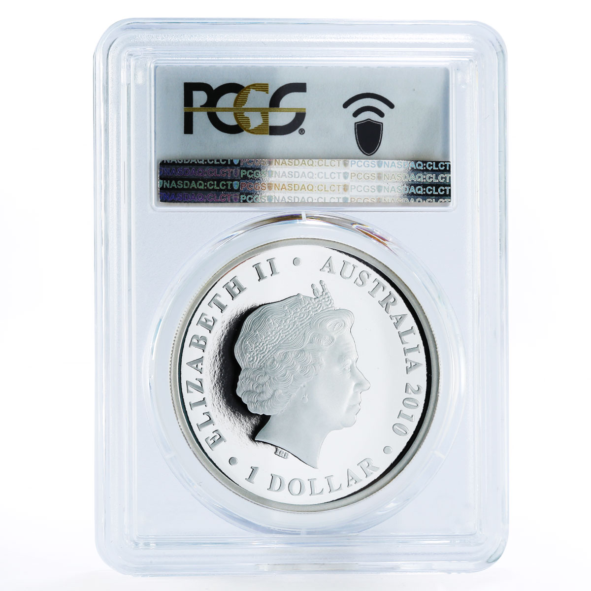 Australia 1 dollar First Silver Coinage Edward VII PR70 PCGS silver coin 2010