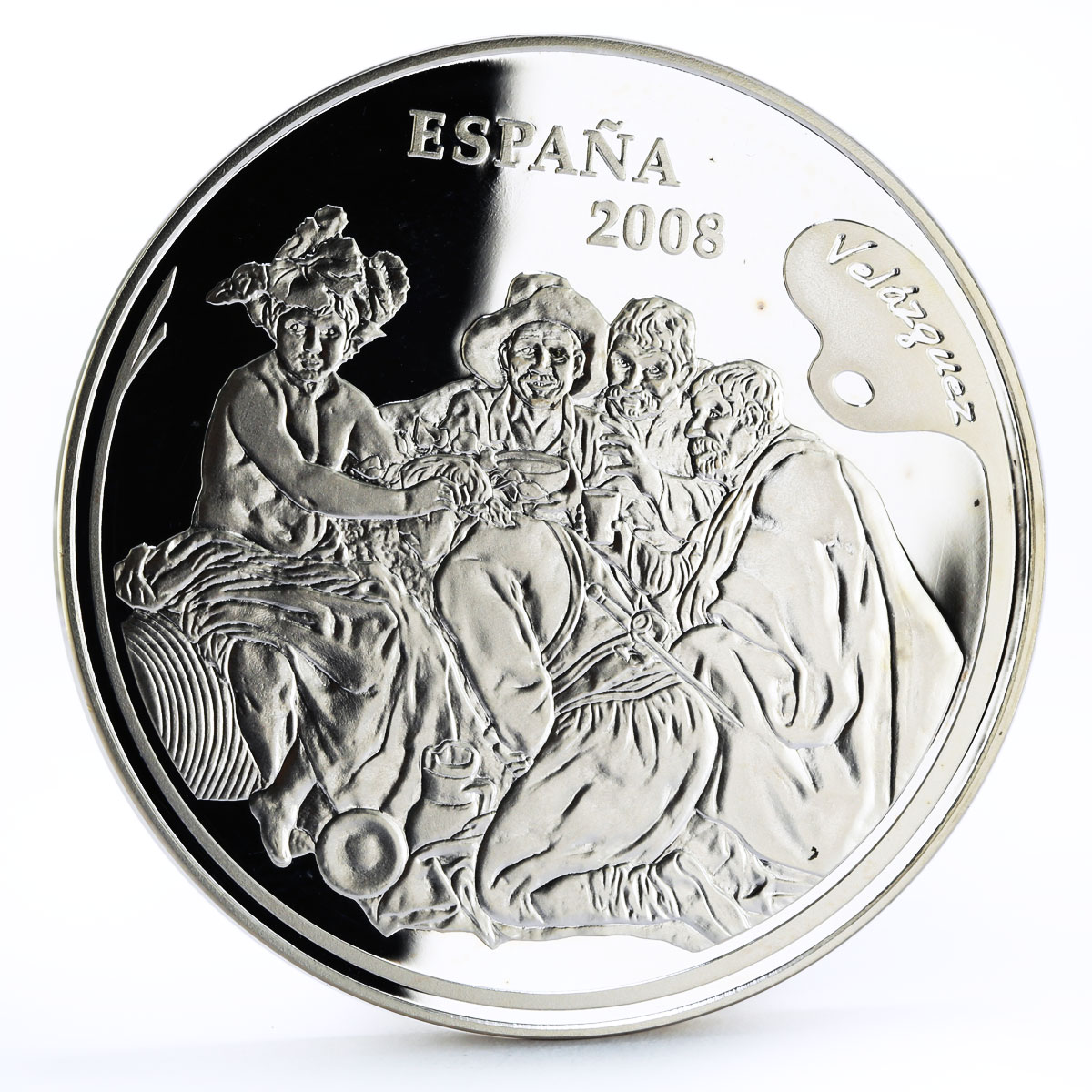 Spain 50 euro Spanish Painters series Velasquez and His Art silver coin 2008