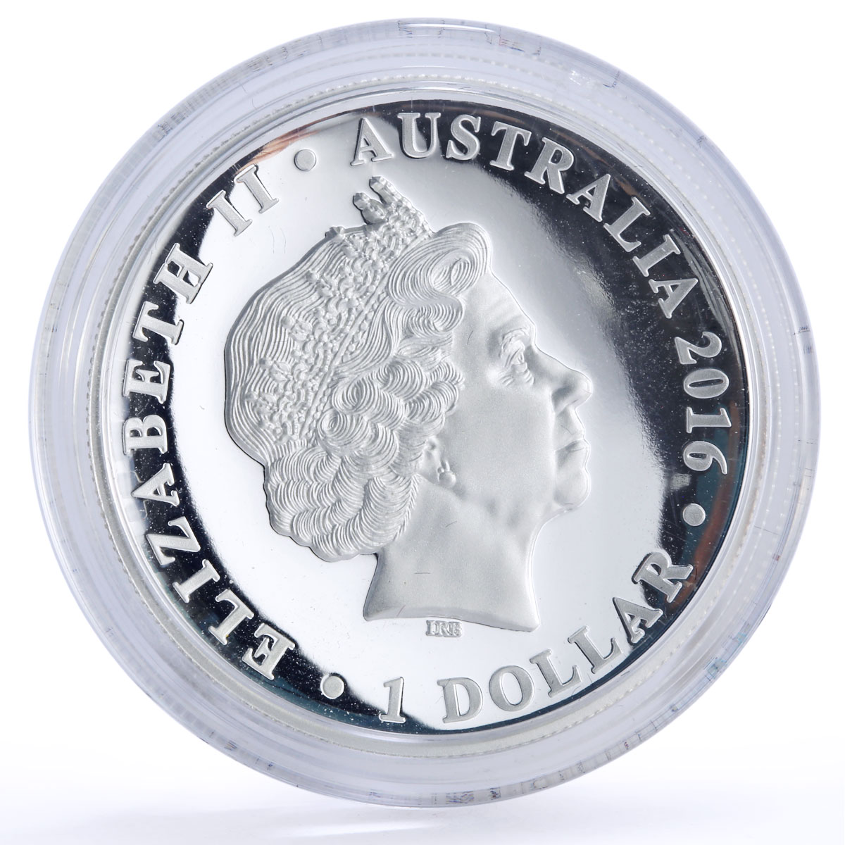 Australia 1 dollar Seafaring Landing Dirk Hartog Ship Clipper silver coin 2016