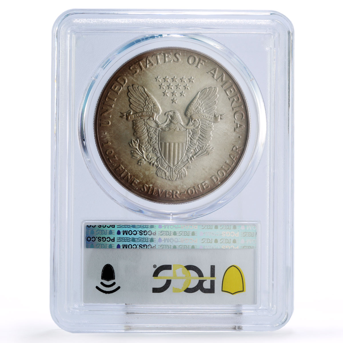 United States 1 dollar Silver Eagle Walking Liberty MS67 PCGS silver coin 1986
