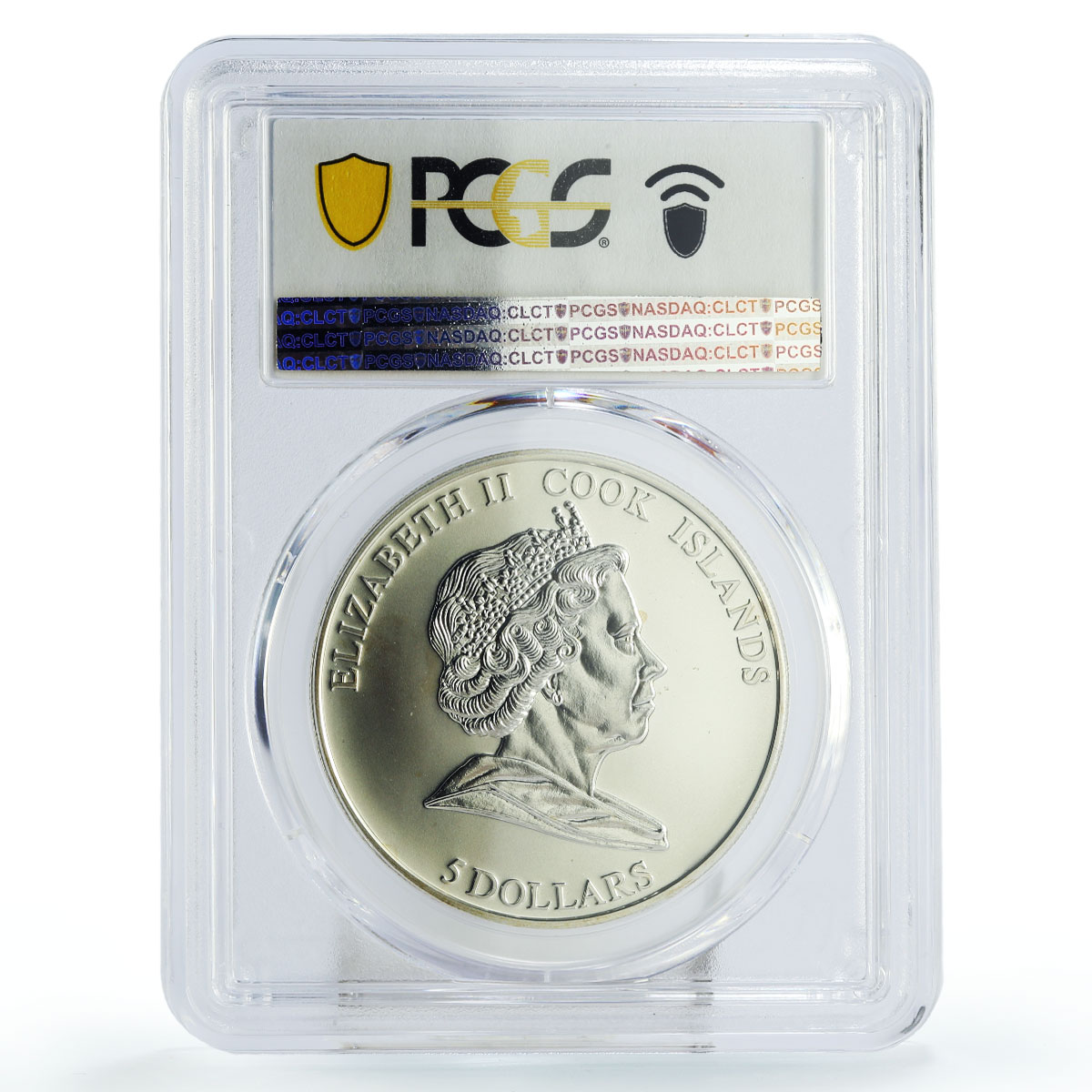 Cook Islands 5 dollars Koala Eucalyptus Fauna Flora MS70 PCGS silver coin 2011
