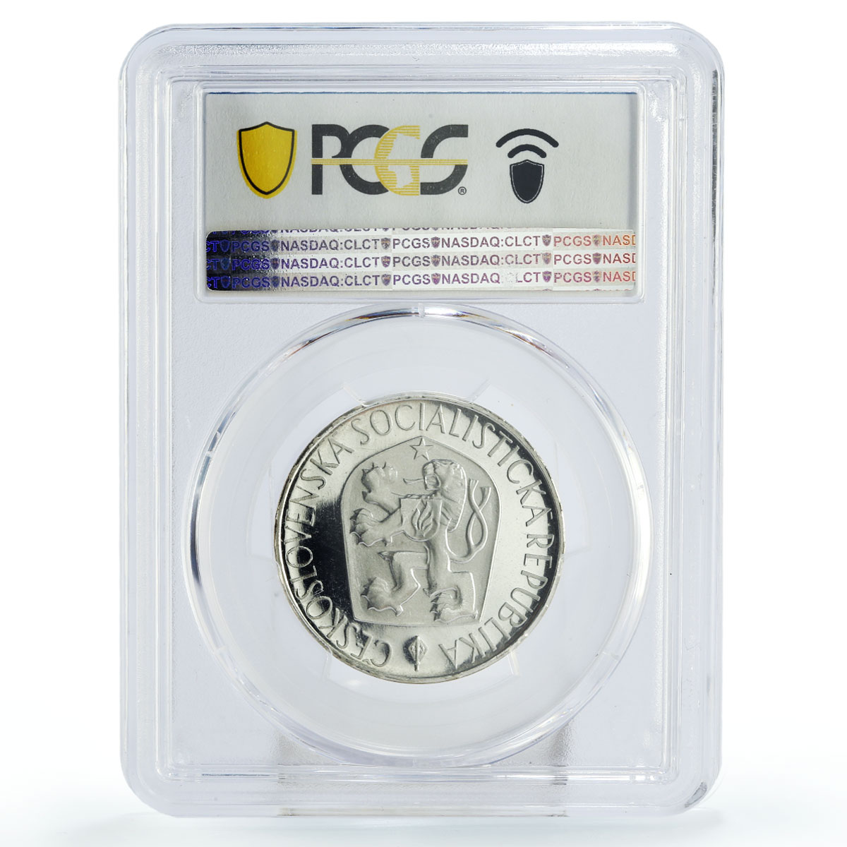 Czechoslovakia 10 korun Revolutionary Jan Hus PR68 PCGS silver coin 1965
