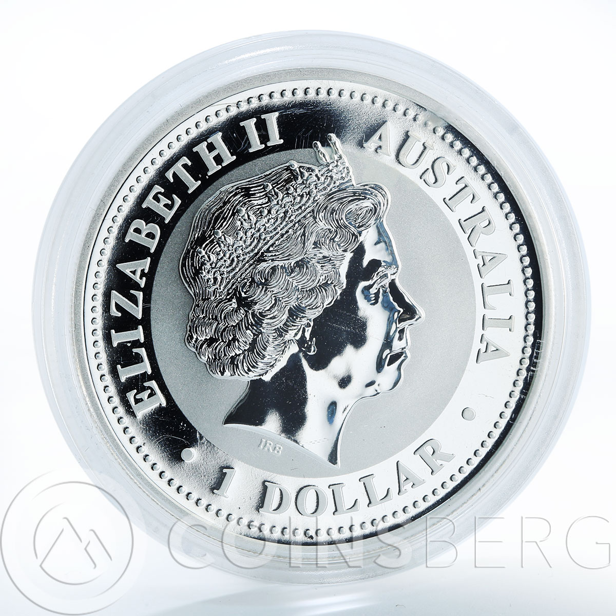 Australia $1 Year of the Horse Lunar Series I 1 Oz Silver coin 2002