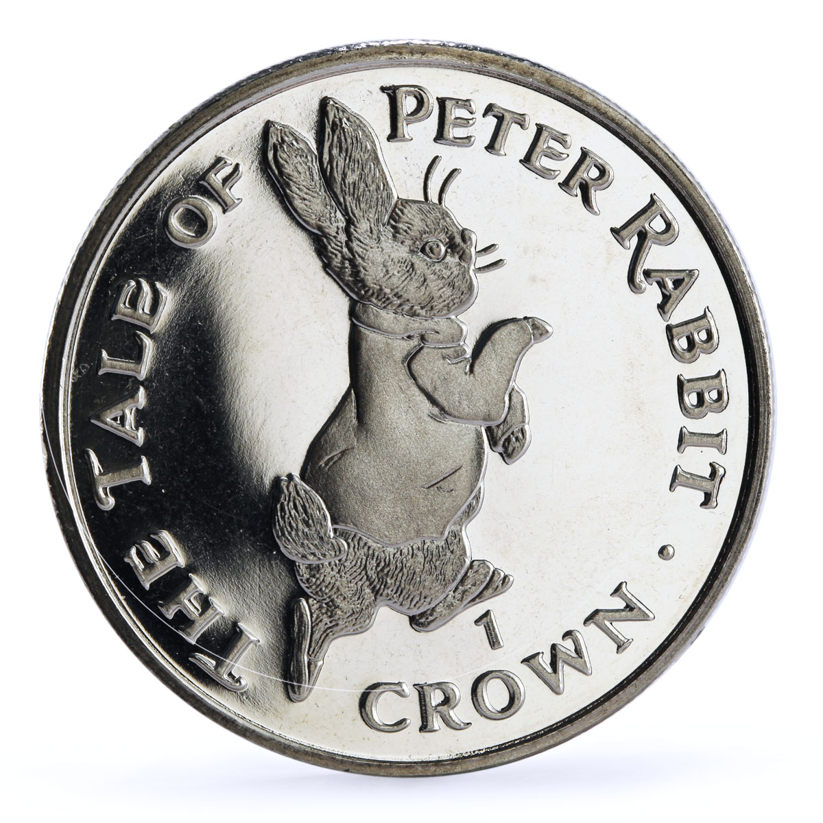 Gibraltar set of 5 coins Peter the Rabbit Tale Literature CuNi coins 1999