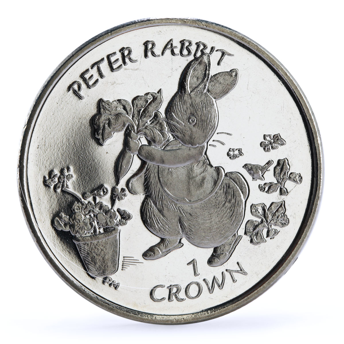 Gibraltar set of 5 coins Peter the Rabbit Tale Literature CuNi coins 1999