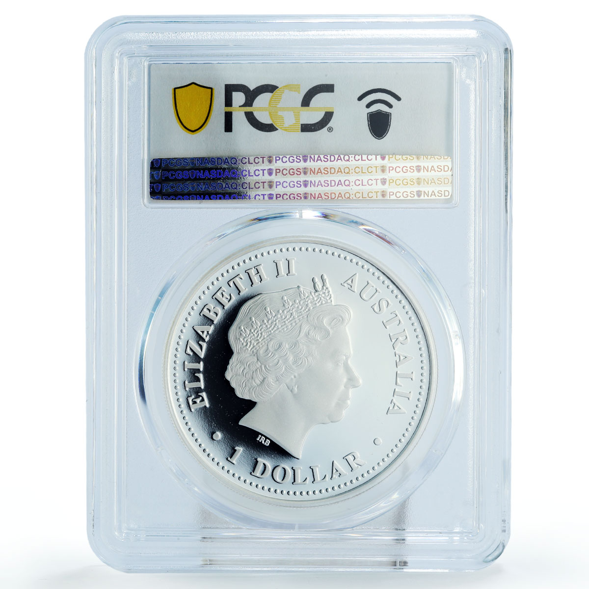 Australia 1 dollar Antarctic Territory Humpback Whale PR70 PCGS Ag coin 2008