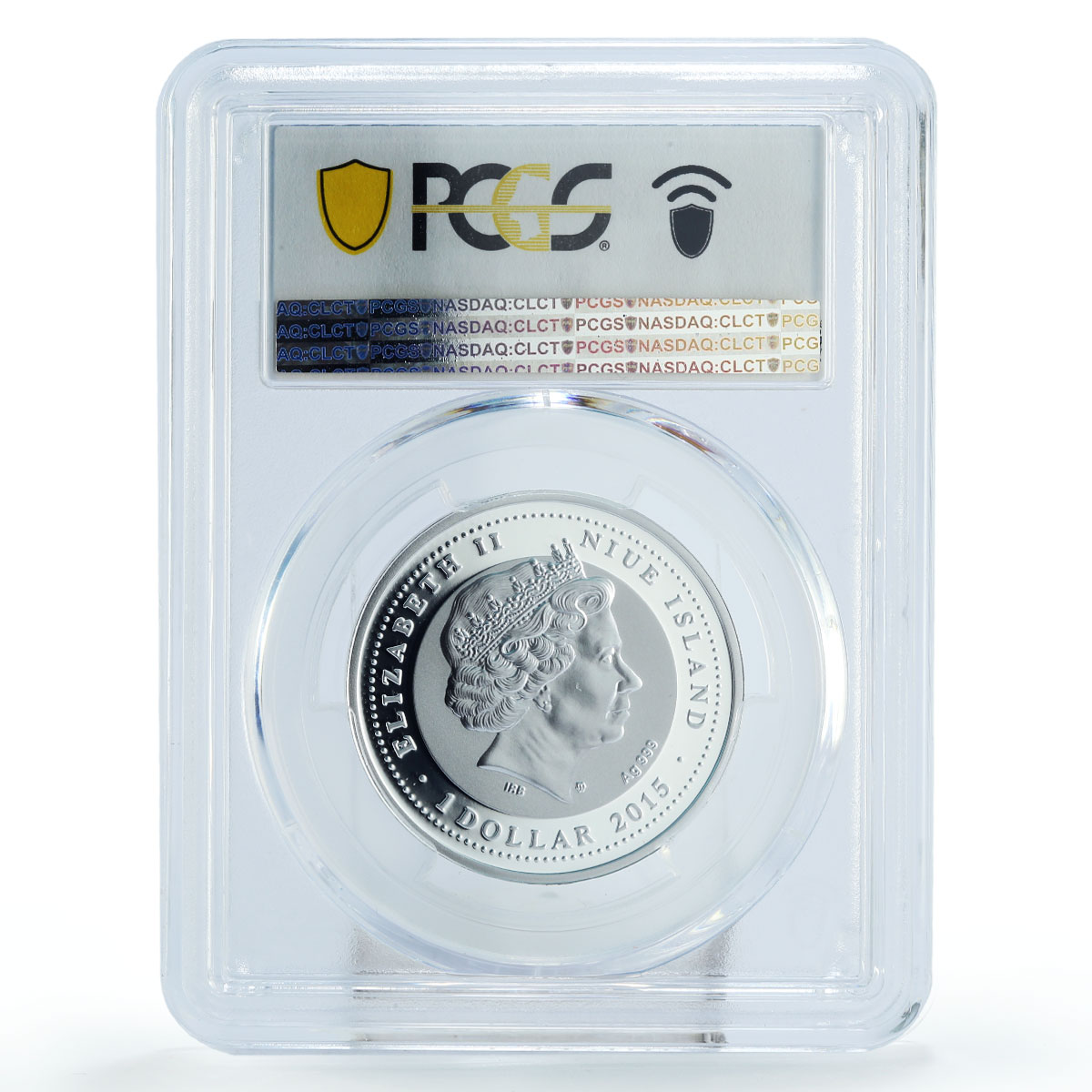 Niue 1 dollar Endangered Wildlife Pheasant Bird Fauna PR70 PCGS silver coin 2015