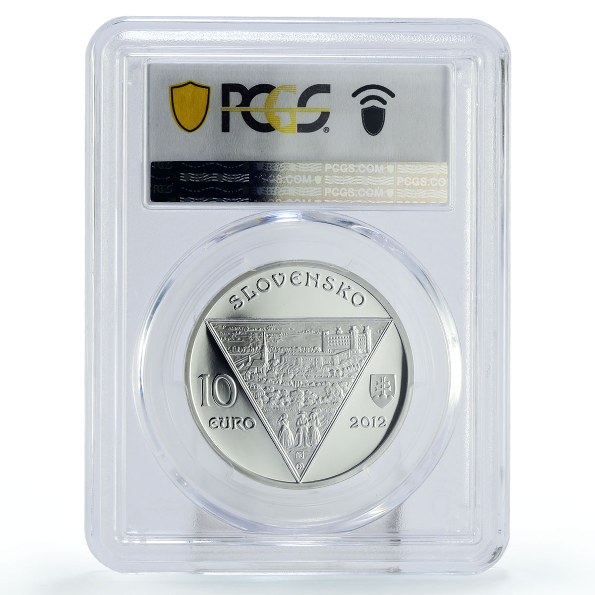 Slovakia 10 euro 250th Birth of Chatam Sofer PR69 PCGS silver coin 2012