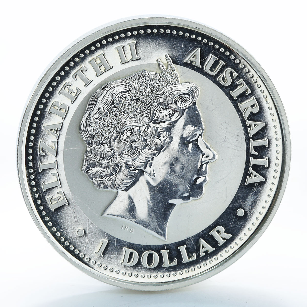 Australia $1 Year of the Monkey Lunar Series I 1 Oz Silver coin 2004