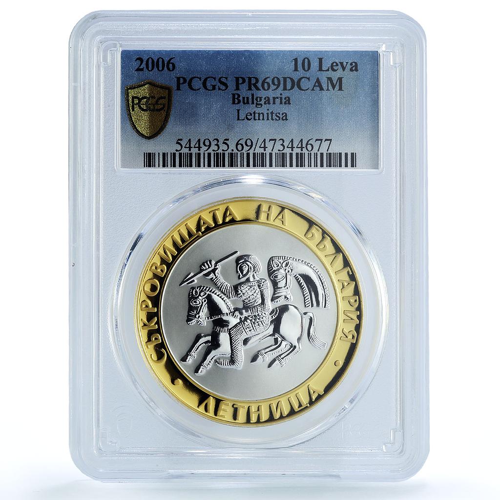 Bulgaria 10 leva National Treasures Letnitsa Horseman PR69 PCGS silver coin 2006 Bulgaria 10 leva National Treasures Letnitsa Horseman PR69 PCGS silver coin 2006