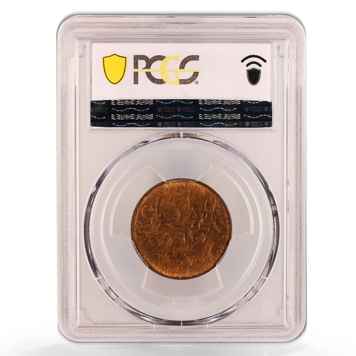 France 5 centimes Republic Liberty Head KM-842 MS63RB PCGS bronze coin 1900