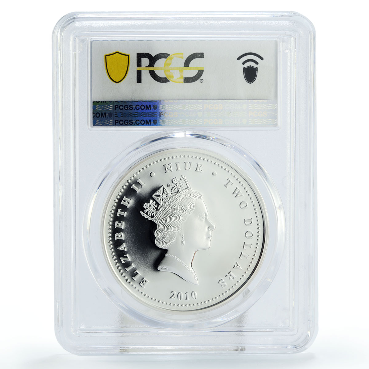 Niue 2 dollars Soviet Transport Trolley Bus PR69 PCGS silver coin 2010
