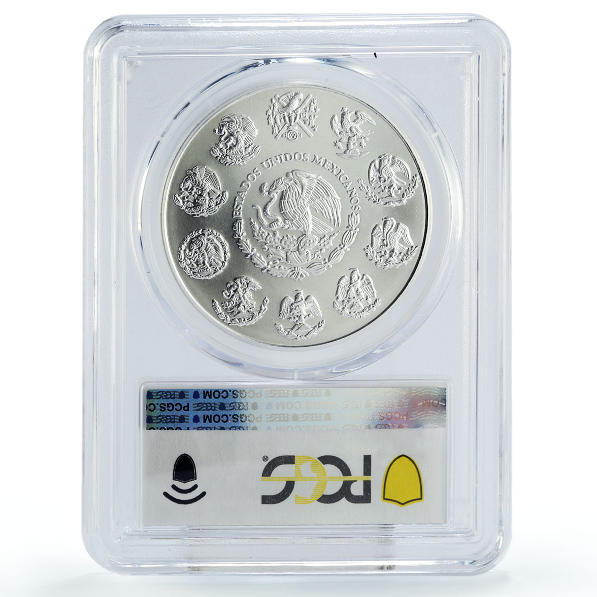 Mexico 1 onza Libertad Angel of Independence MS67 PCGS silver coin 2004