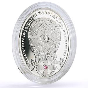 Niue 1 dollar Imperial Faberge Eggs St George Orden Art proof silver coin 2012