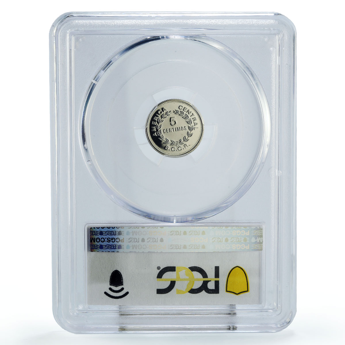 Costa Rica 5 centimos State Coinage Coat of Arms PR69 PCGS CuNi coin 1976