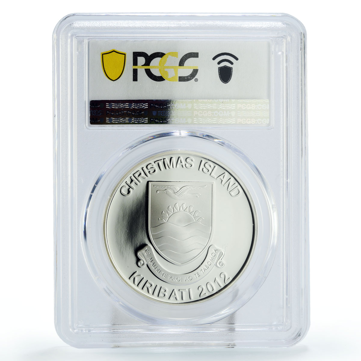 Kiribati 10 dollars Christmas Silent Night Horse PR70 PCGS silver coin 2012