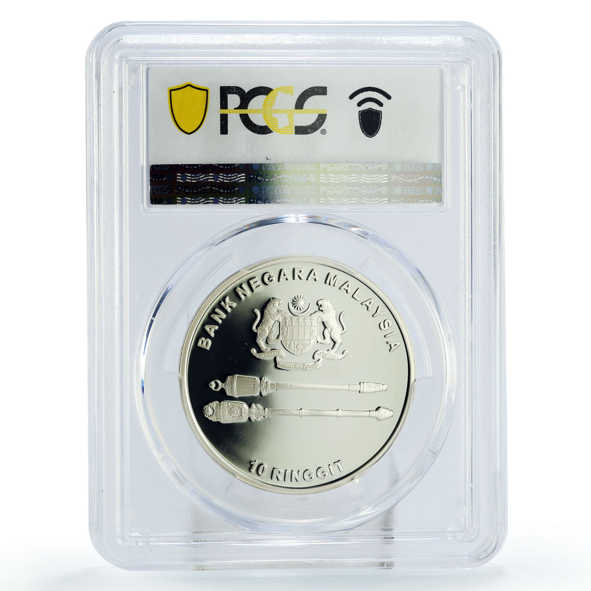Malaysia 10 ringgit National Parliament Anniversary PR69 PCGS silver coin 2009