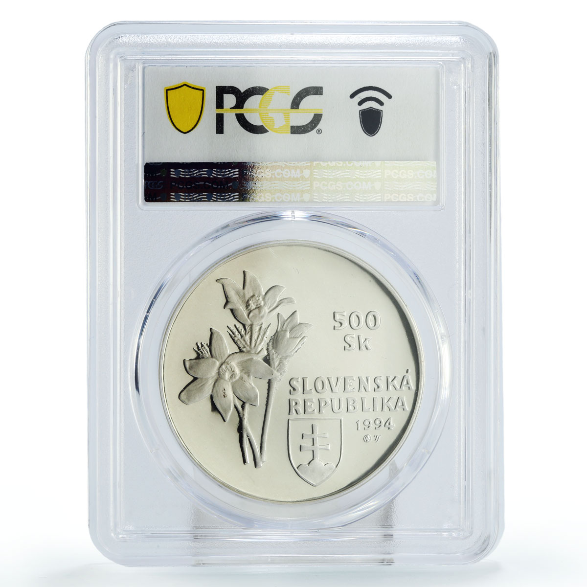 Slovakia 500 korun National Park Slovensky Raj Nature PR67 PCGS silver coin 1994