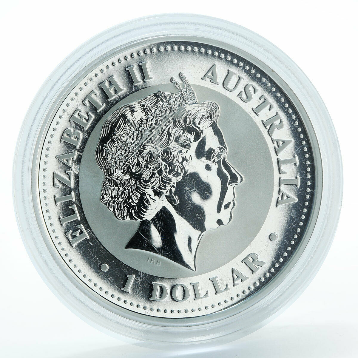 Australia $1 Year of the Monkey Lunar Series I 1 Oz Silver coin 2004