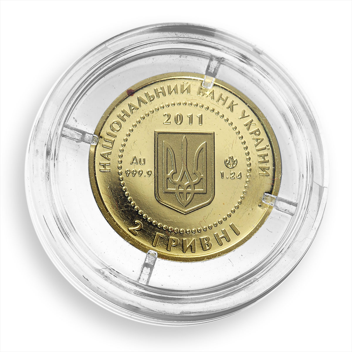 Ukraine 2 hryvnia Scythian Gold Deer Scythia Fauna gold coin 2011