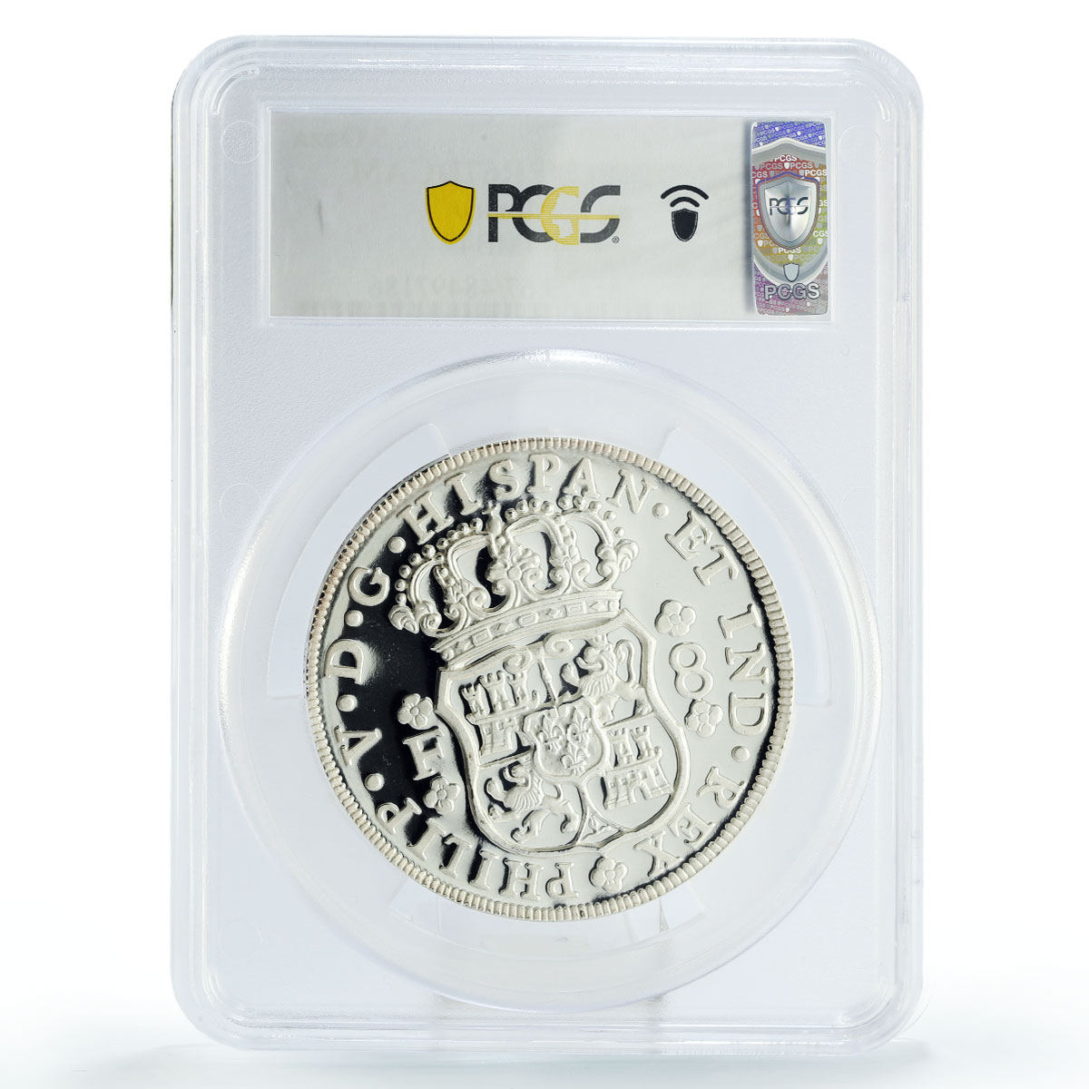 Mexico 5 onzas Numismatic Convention Pillar Dollar PR67 PCGS silver coin 1987