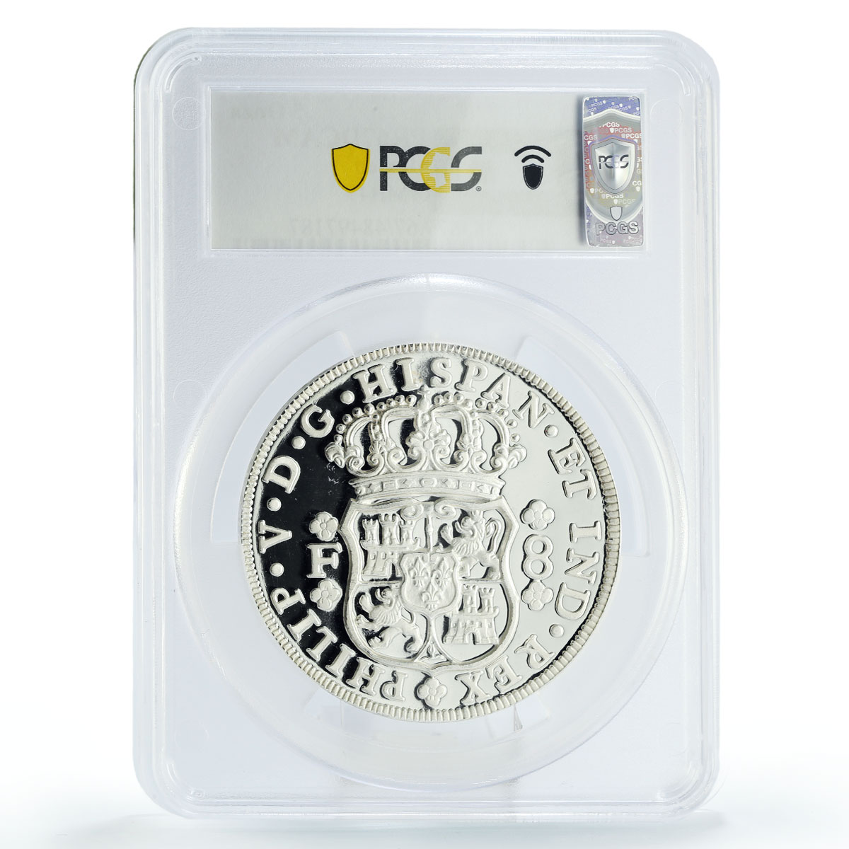 Mexico 5 onzas Numismatic Convention Pillar Dollar PR67 PCGS silver coin 1987