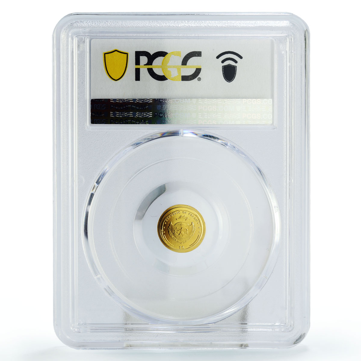 Palau 1 dollar Rome Empire Emperor Brutus Politics MS70 PCGS gold coin 2009