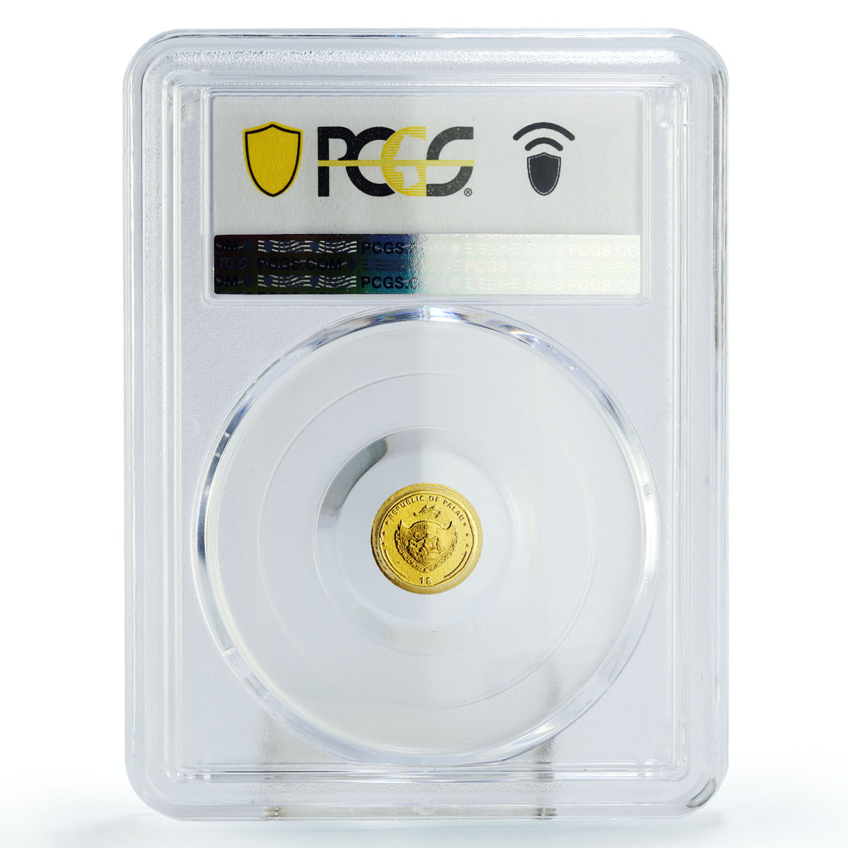 Palau 1 dollar Rome Empire Emperor Claudius Politics MS70 PCGS gold coin 2010