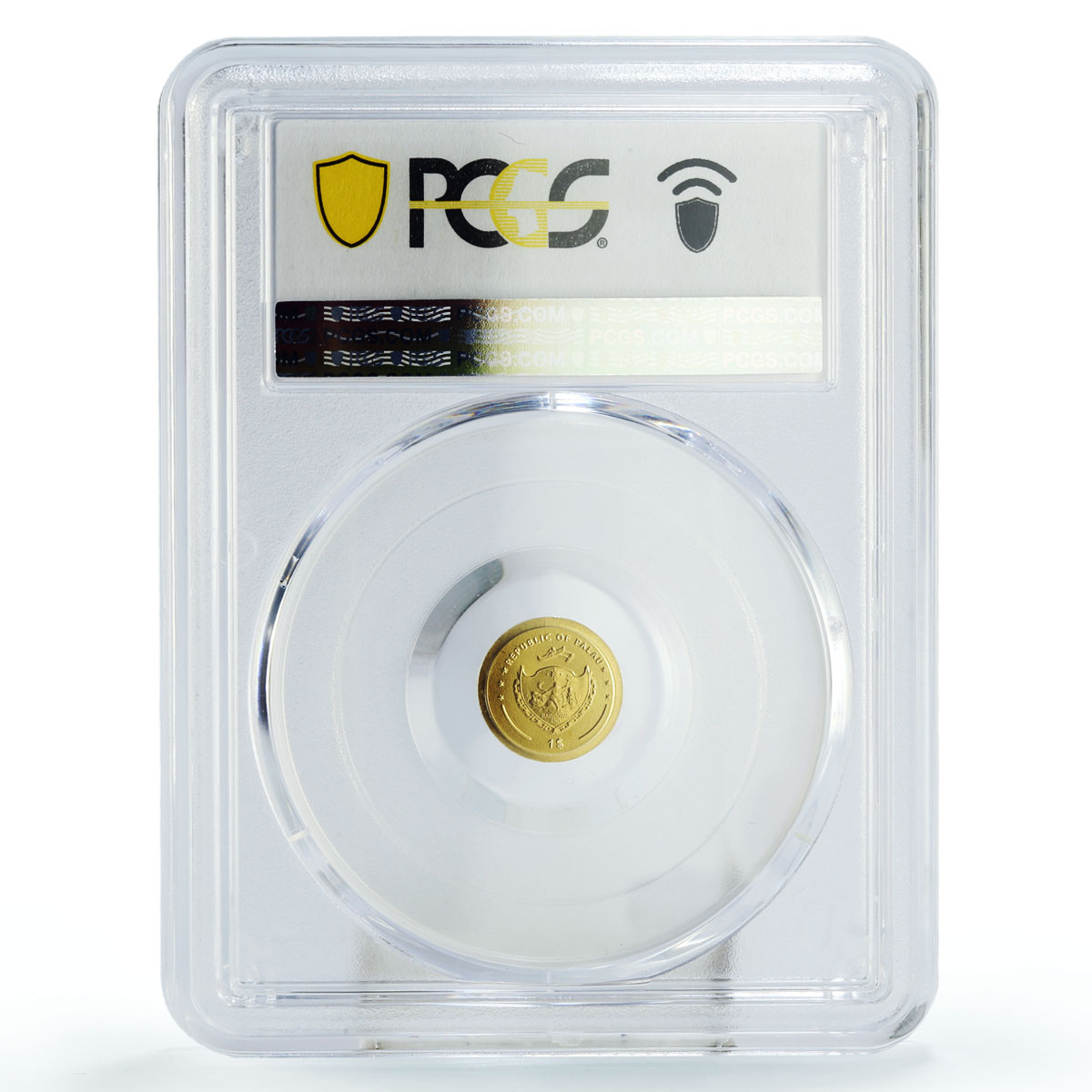 Palau 1 dollar Rome Empire Emperor Valentinian Politics MS69 PCGS gold coin 2012