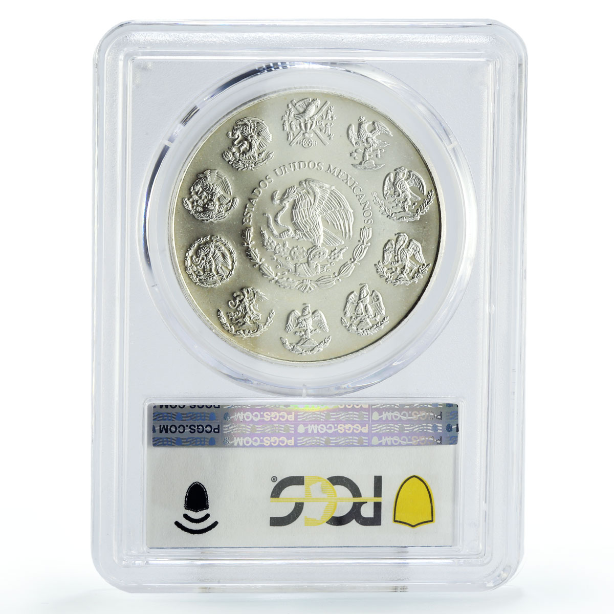Mexico 5 pesos Conservation Wildlife Eagle Bird Fauna MS67 PCGS silver coin 2000
