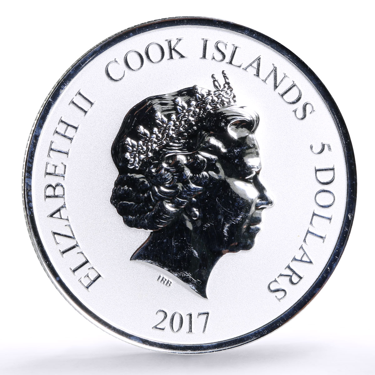 Cook Islands 1 $ Upper Deck Grandeur NHL Hockey Carey Price silver coin 2017