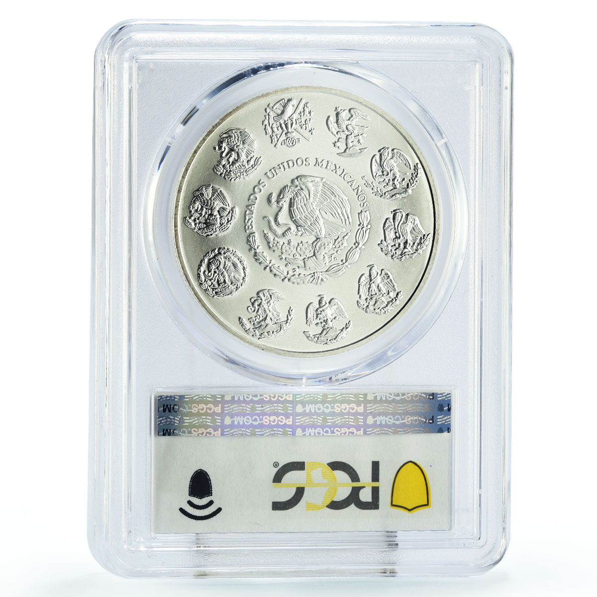 Mexico 1 onza Libertad Angel of Independence MS68 PCGS silver coin 2004