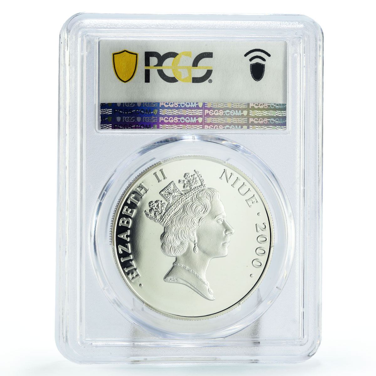 Niue 5 dollars Seafaring Peace Messenger Ship Clipper PR69 PCGS silver coin 2000