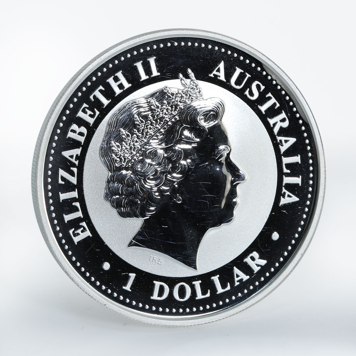 Australia 1 dollar Year of the Monkey Lunar Series I Silver coin 1 oz 2004