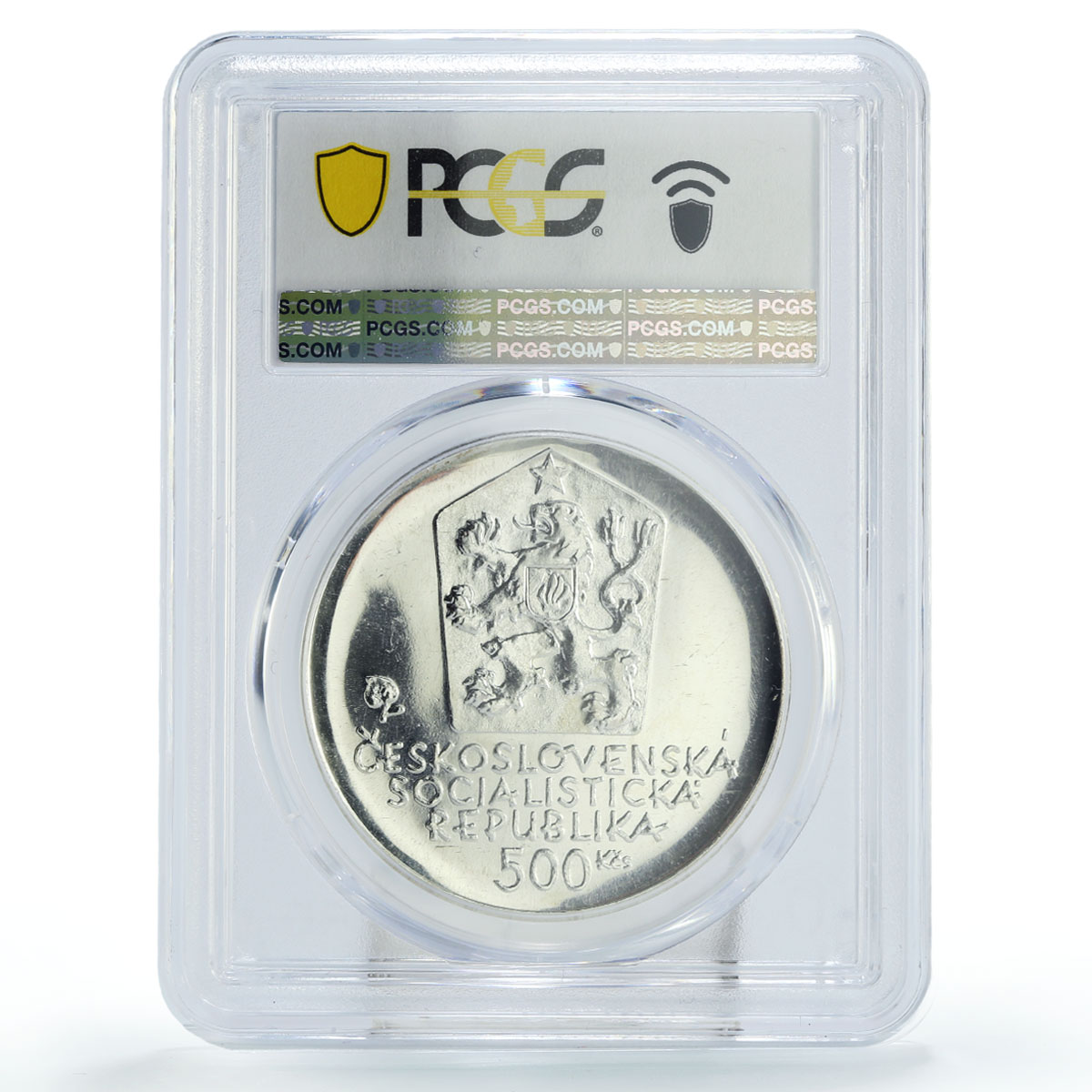 Czechoslovakia 500 korun Composer Ludovit Stur Music MS66 PCGS silver coin 1981