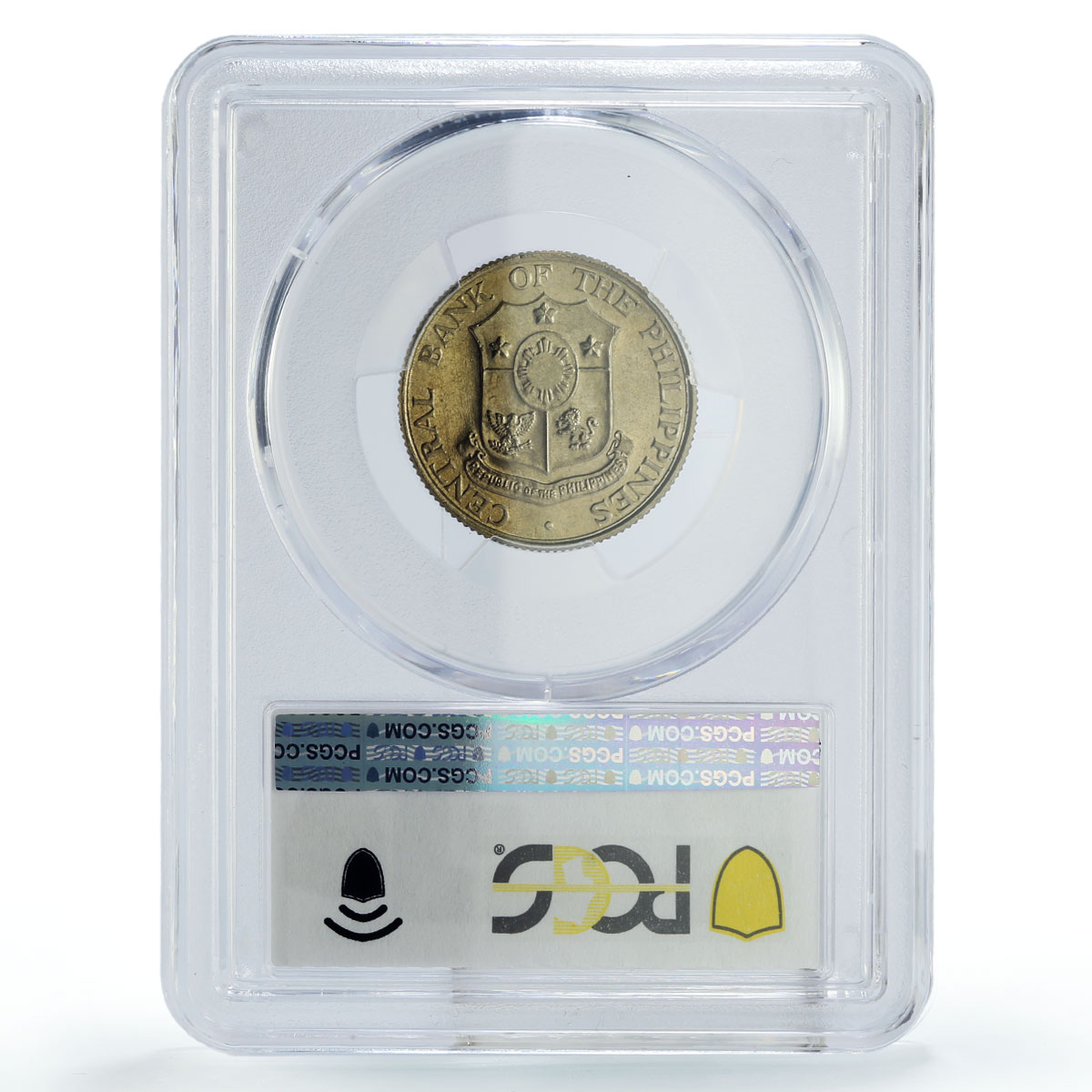 Philippines 25 centavos Regular Coinage Liberty KM189.1 MS66 PCGS CuNi coin 1964