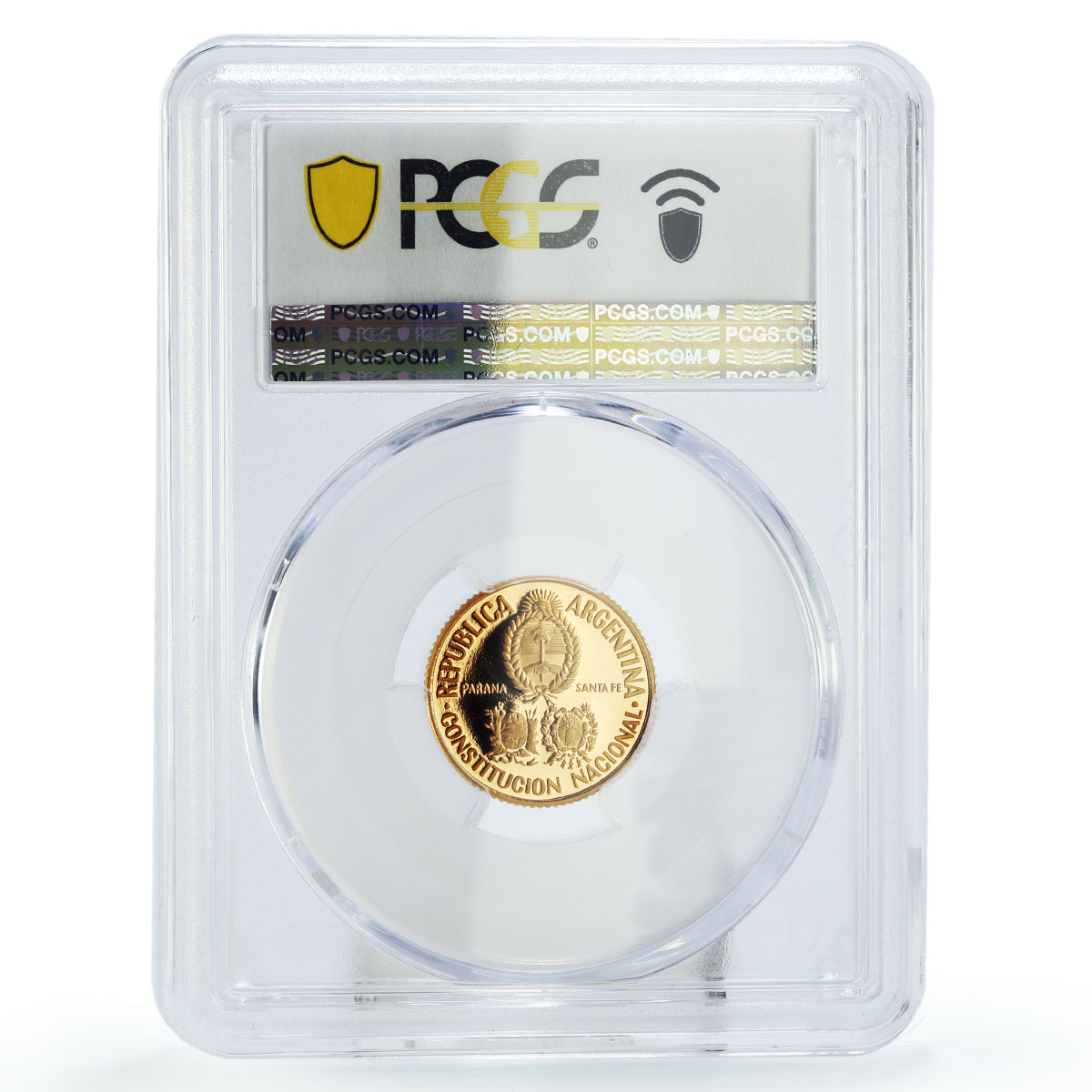 Argentina 25 pesos National Constitution Convention PR69 PCGS gold coin 1994