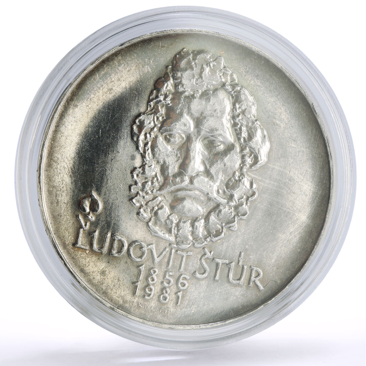Czechoslovakia 500 korun Composer Ludovit Stur Music KM-105 silver coin 1981