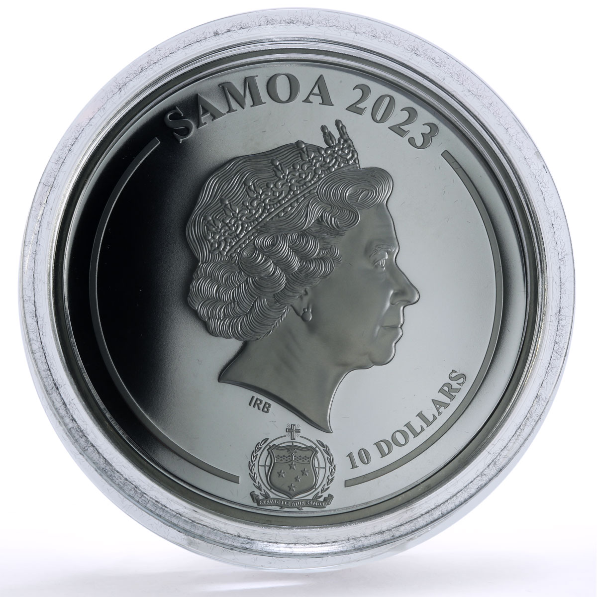 Samoa 10 dollars Actress Model Audrey Hepburn Death Anniversary silver coin 2023