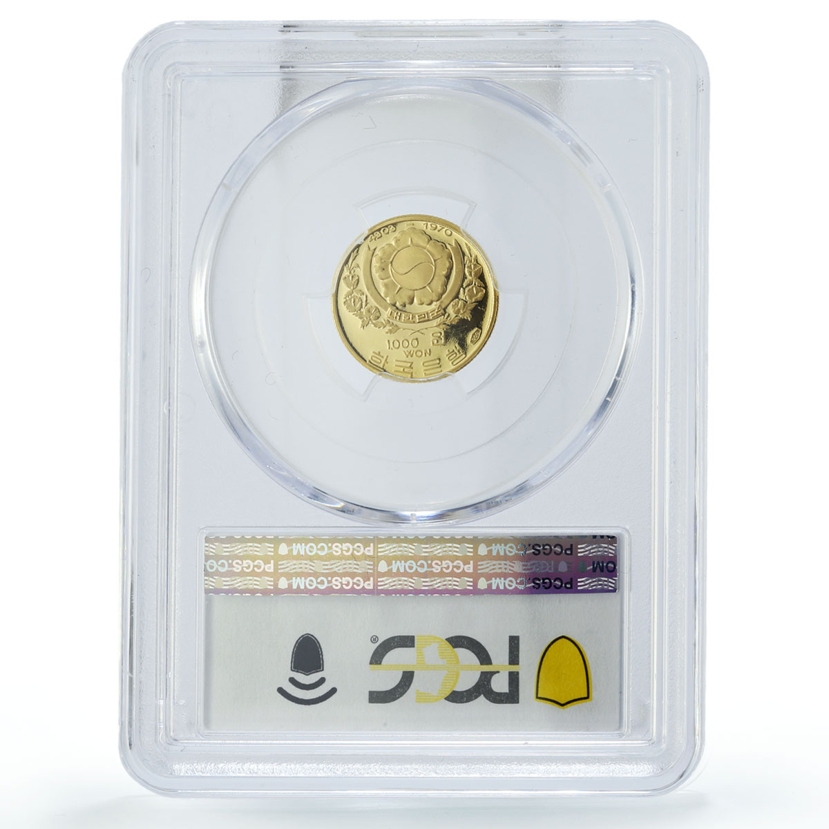 South Korea 1000 won 5000th Anniversary Seoul Gate VM PR65 PCGS gold coin 1970