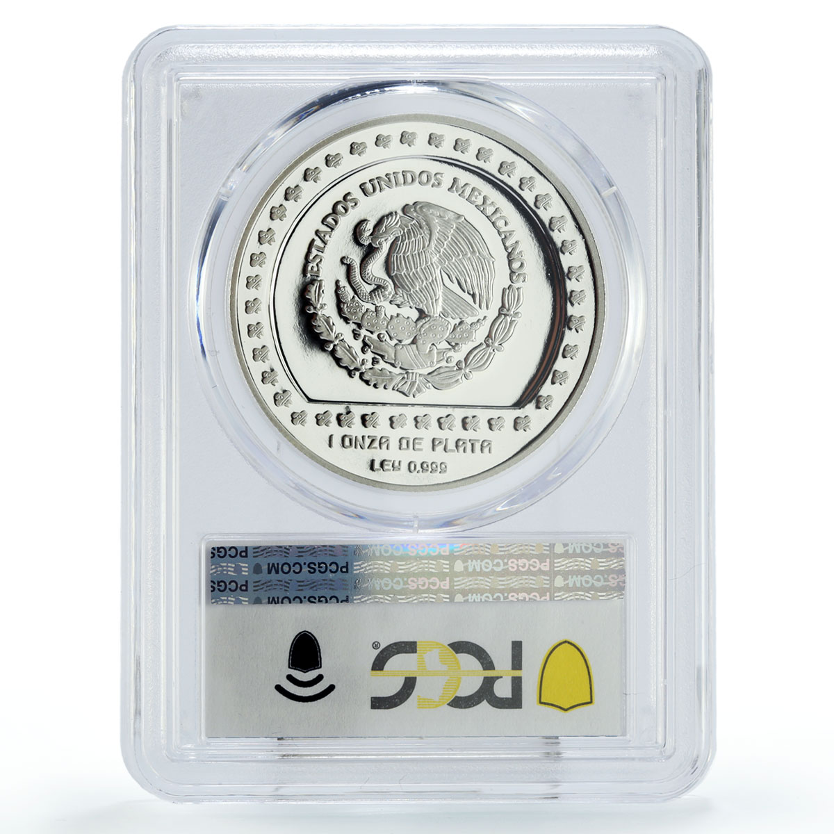 Mexico 5 pesos Precolombina Xochipilli Statue Sculpture PR69 PCGS Ag coin 1993