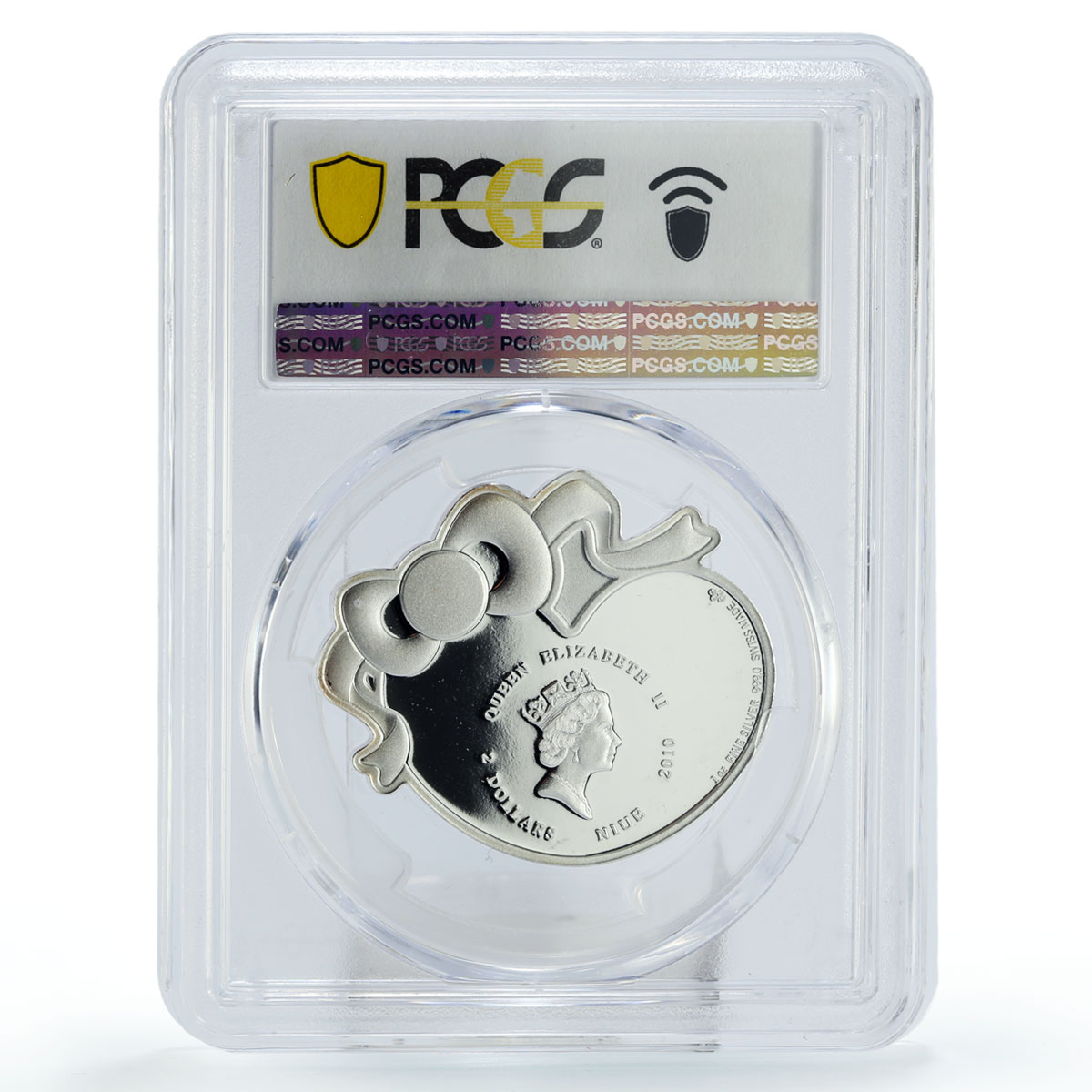 Niue 5 dollars Cartoons Anime Hello Kitty My Melody PR69 PCGS silver coin 2010