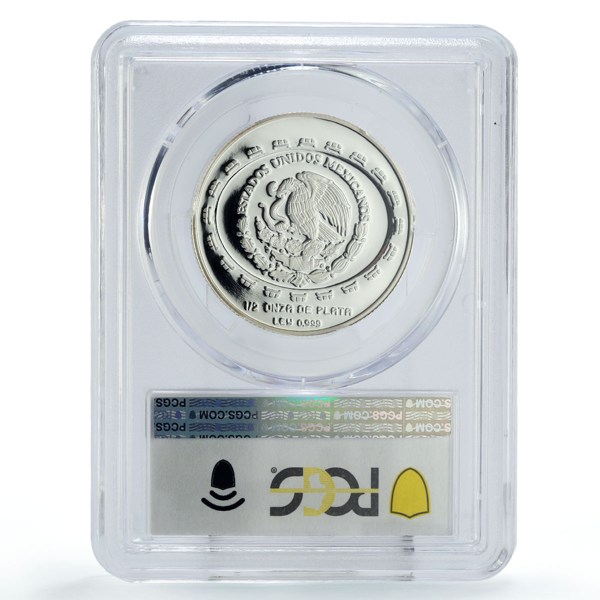 Mexico 2 pesos Precolombina Disco Muerte Death Disc PR69 PCGS silver coin 1997