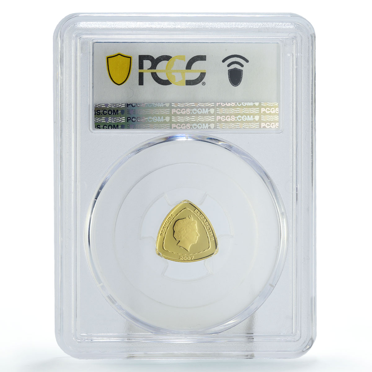 Bermuda 3 dollars Shipwrecks Cristobal Colon Steam Ship PR70 PCGS gold coin 2007